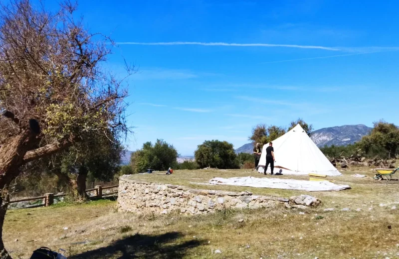 Cento de agroturismo de olivo “Alquería de los lentos” Spanien Urlaub Camping