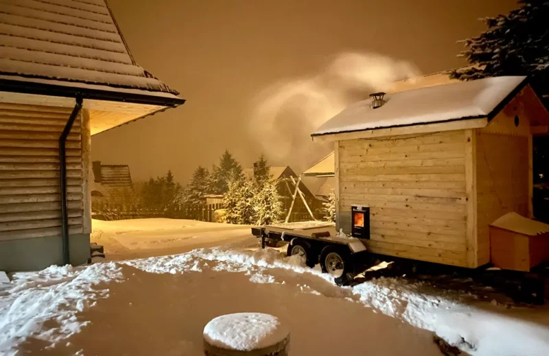 Miętowa Górka Urlaub in Polen im Winter