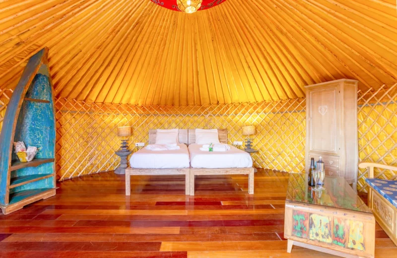 Eco Finca de Arrieta: The yurts