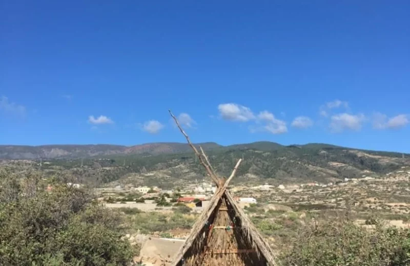 Kanarische Inseln Spanien Tiny Cob House en Plantamor