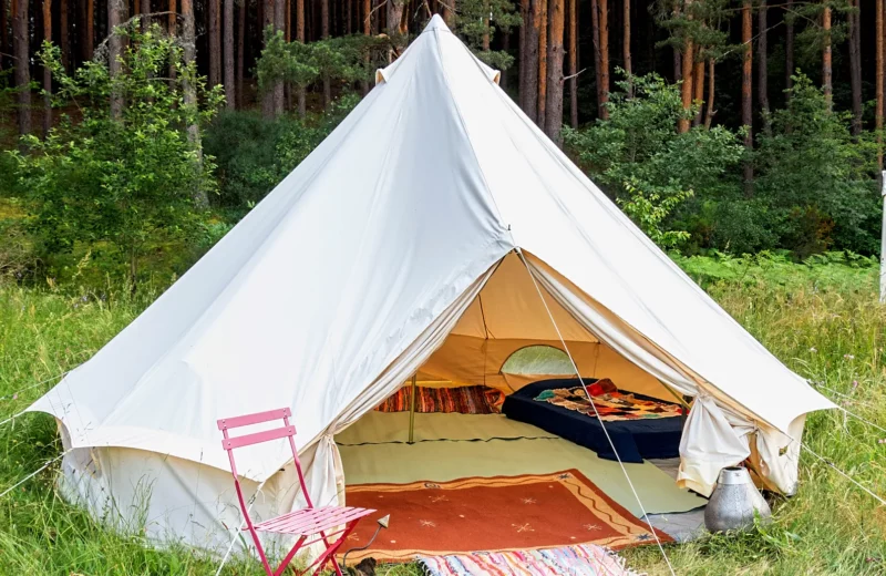 Wellness and Wilderness - Blueberry Bell Tent