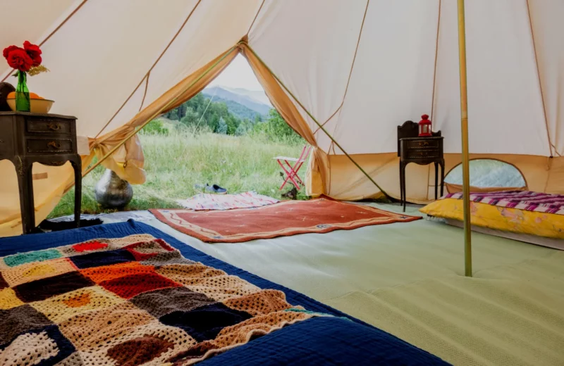 Wellness and Wilderness - Blueberry Bell Tent