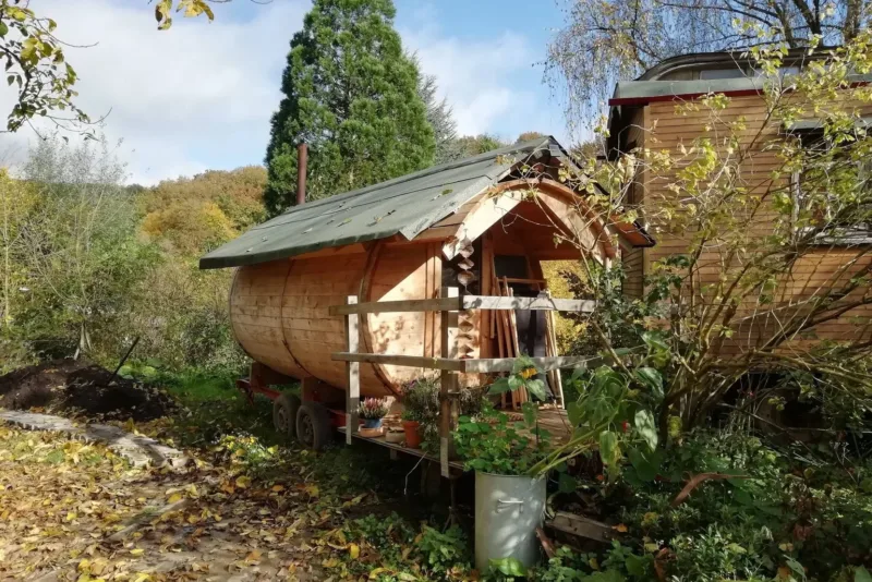 Zirkuswagen Sternenzelt mit Sauna