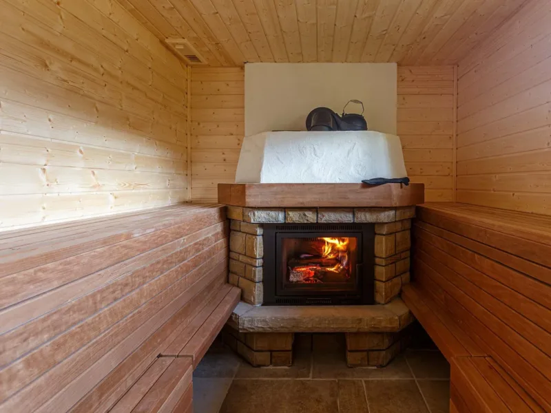 ferienhaus mit sauna