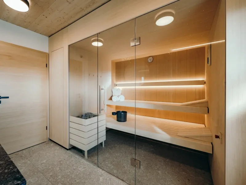 ferienhaus mit sauna