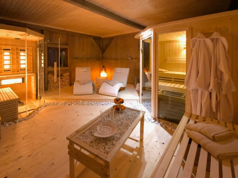 ferienhaus mit sauna