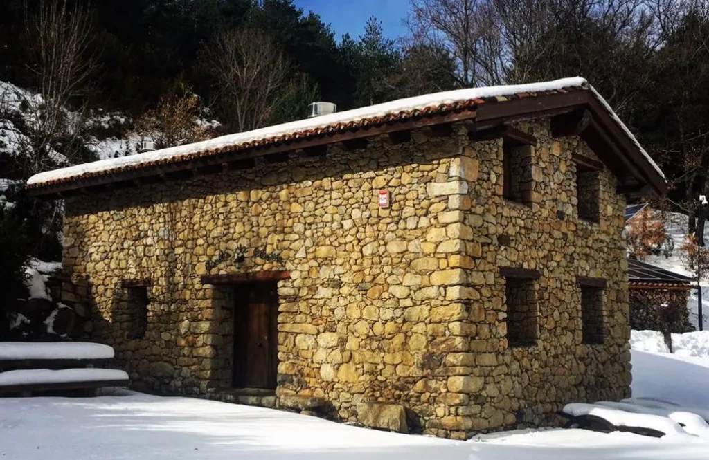 casa rural nieve Cataluña