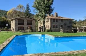 piscina casa Cataluña descanso