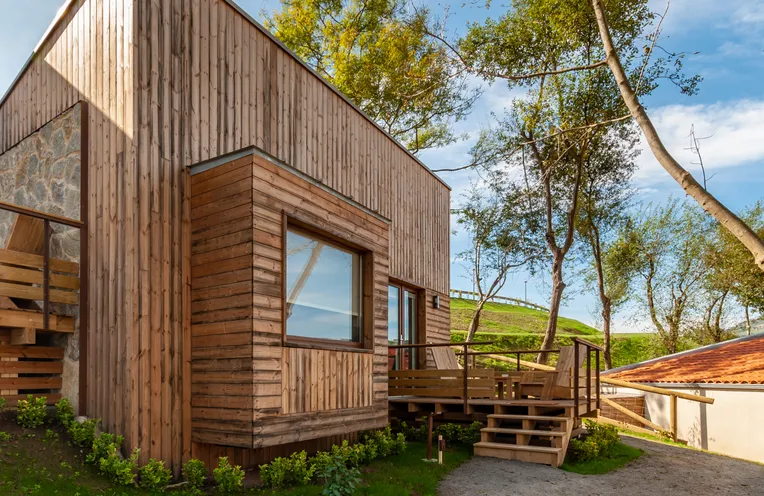 casa de madera en asturias