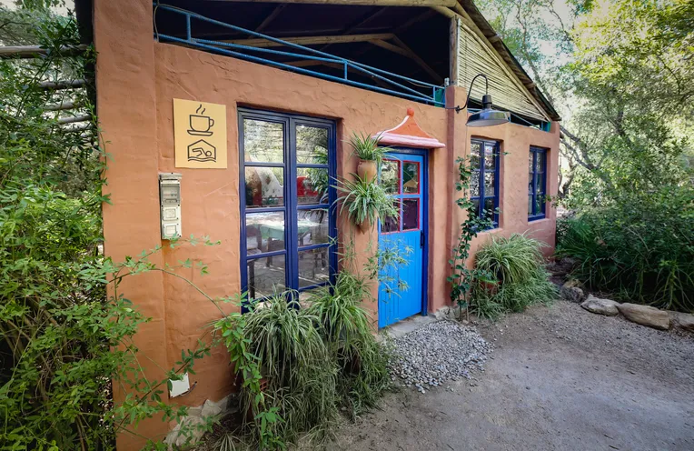 restaurante en cabañas del bosque