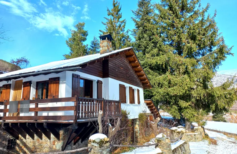 cabaña en los pirineos