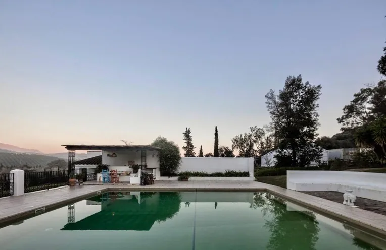casa piscina vista Cádiz 