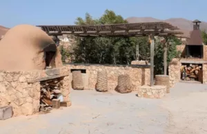 exteriores de una casa tradicional campesina