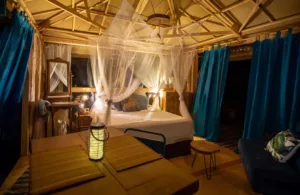 interiores de una cabaña
