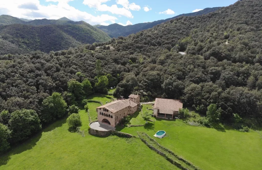 una casa rural catalana