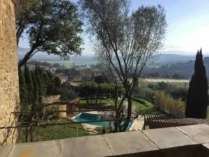 las vistas de la casa