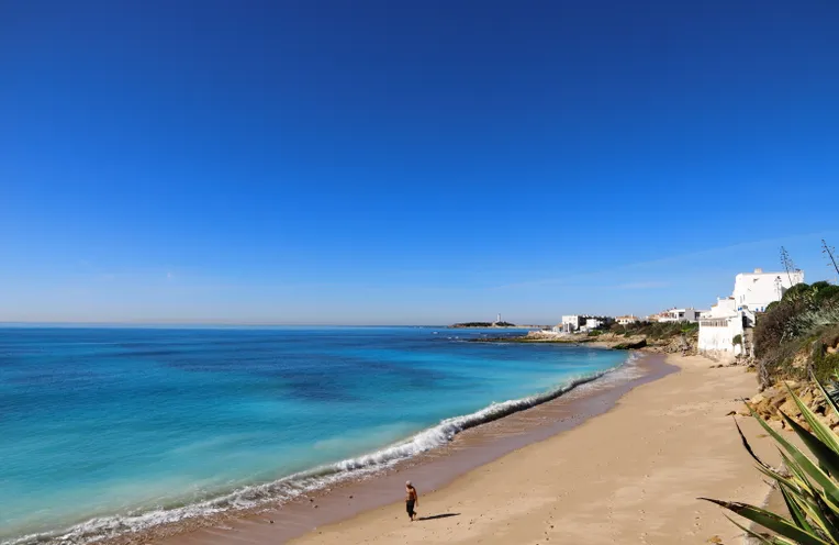 Cádiz playa sol mar