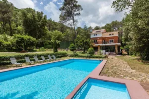 casa rural con piscina
