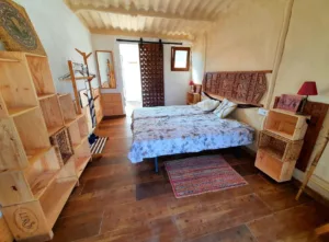 dormitorio en la casa rural
