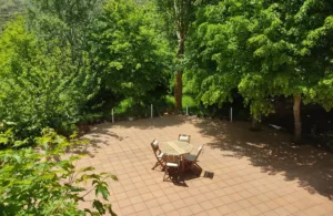 vistas al patio de la casa