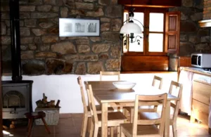 cocina de la finca rústica
