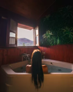 jacuzzi en casa rural en Asturias