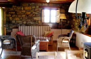 interiores de la finca rústica