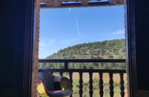 vistas desde el balcón