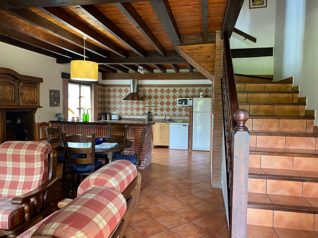 Interior en casa rural en Asturias