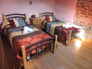 dormitorio rústico