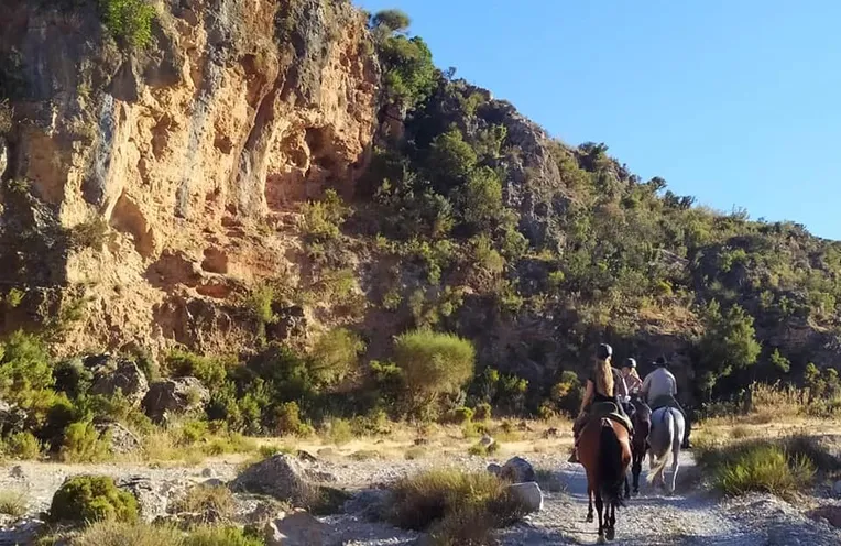 montar a caballo