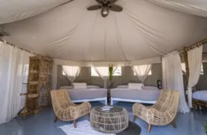 yurta de lujo
