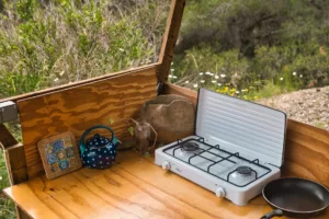 la cocina al aire libre