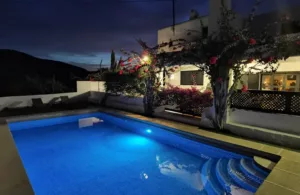casa de noche