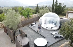 burbuja con su zona privada