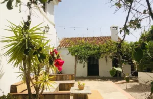 patio de la casa