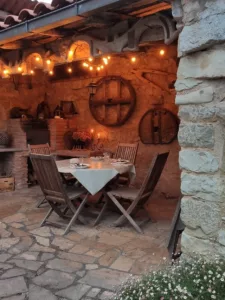 decoración rústica en casa rural en Asturias