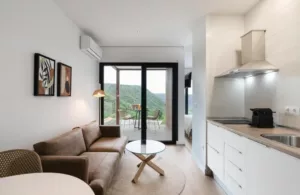 cocina de la cabaña