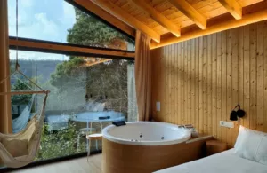 casita con jacuzzi