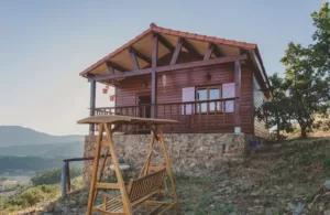cabaña de madera