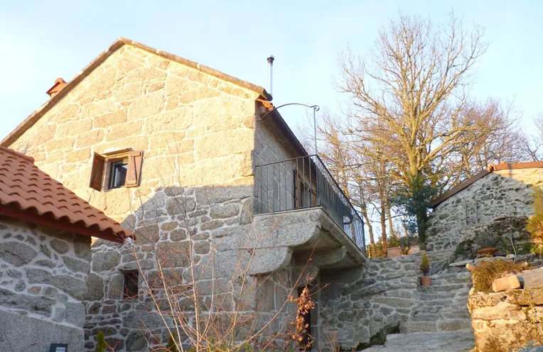 cabaña vista de fuera