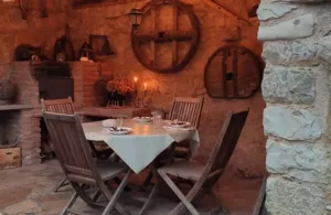 zone de comer exterior