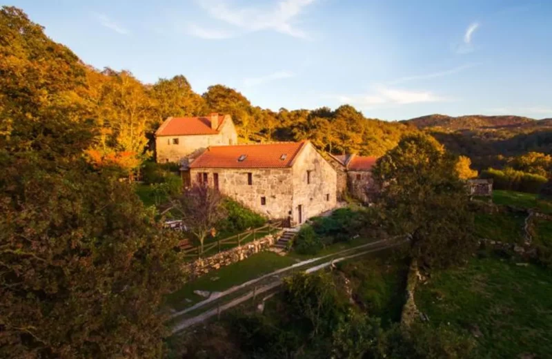 cabañas de piedra