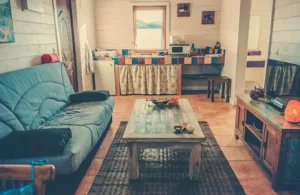 interiores de las cabañas
