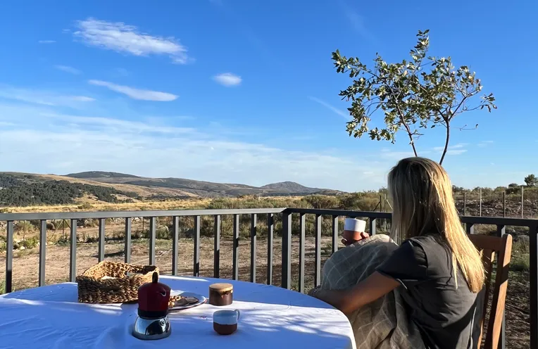 vistas desde la terraza