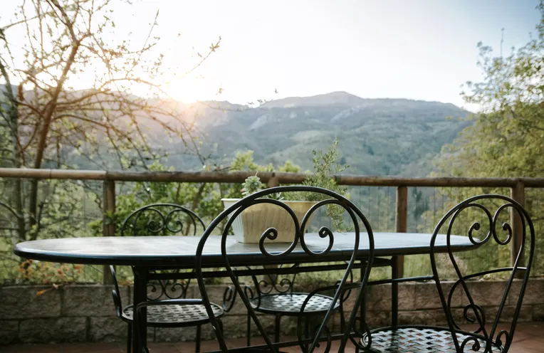 vistas desde la terraza