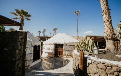 Yurta | 13 lugares mágicos para acampar en la Península y en las Canarias 🌴