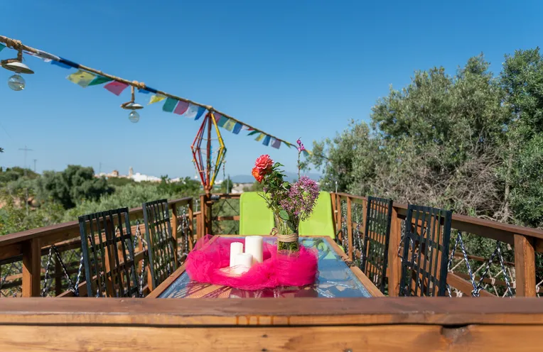 terraza al aire libre