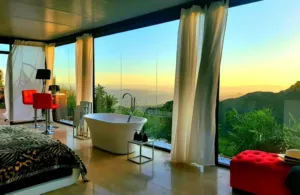 vistas desde el dormitorio
