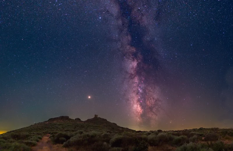 el cielo estrellado